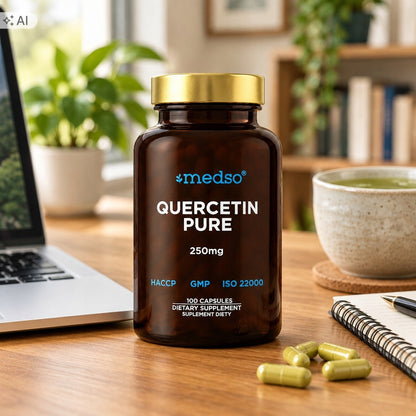 Quercetin Pure Kwercetyna Naturalna 100kaps.