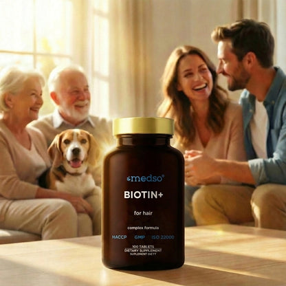 BIOTIN+ (Włosy Skóra Paznokcie) 100TABL.