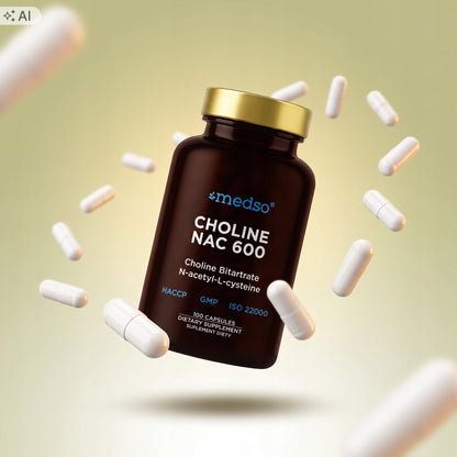 Choline Nac 600 100kaps.