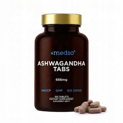 ASHWAGANDHA TABS 666mg 100TABL.