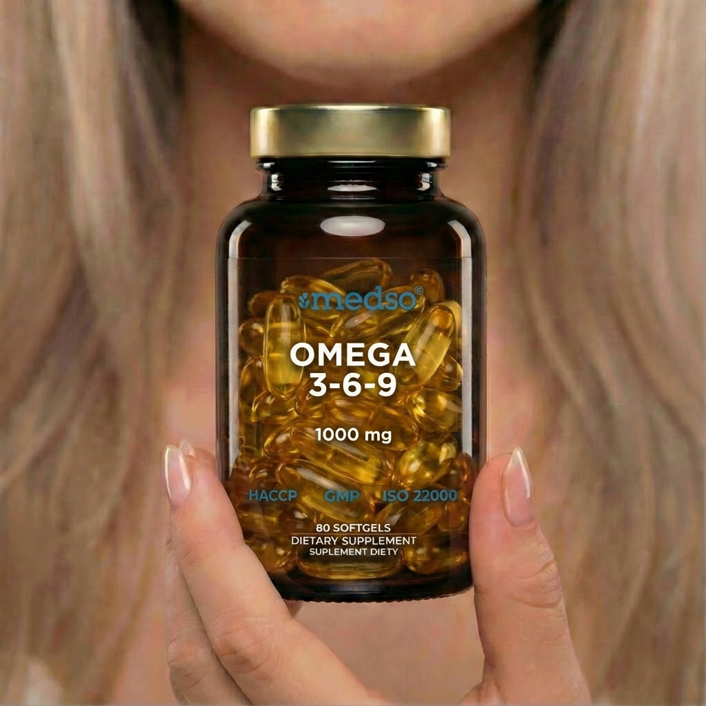 OMEGA 3-6-9 1000mg 80 kaps. Medso