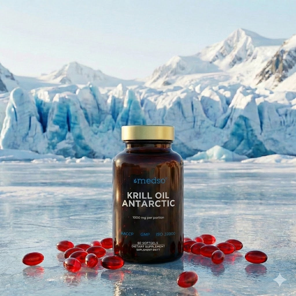 Krill Oil Antarctic Olej z Kryla 60kaps.