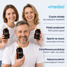 Medso – czyste składy, polski producent, certyfikowana produkcja HACCP, GMP, ISO 22000