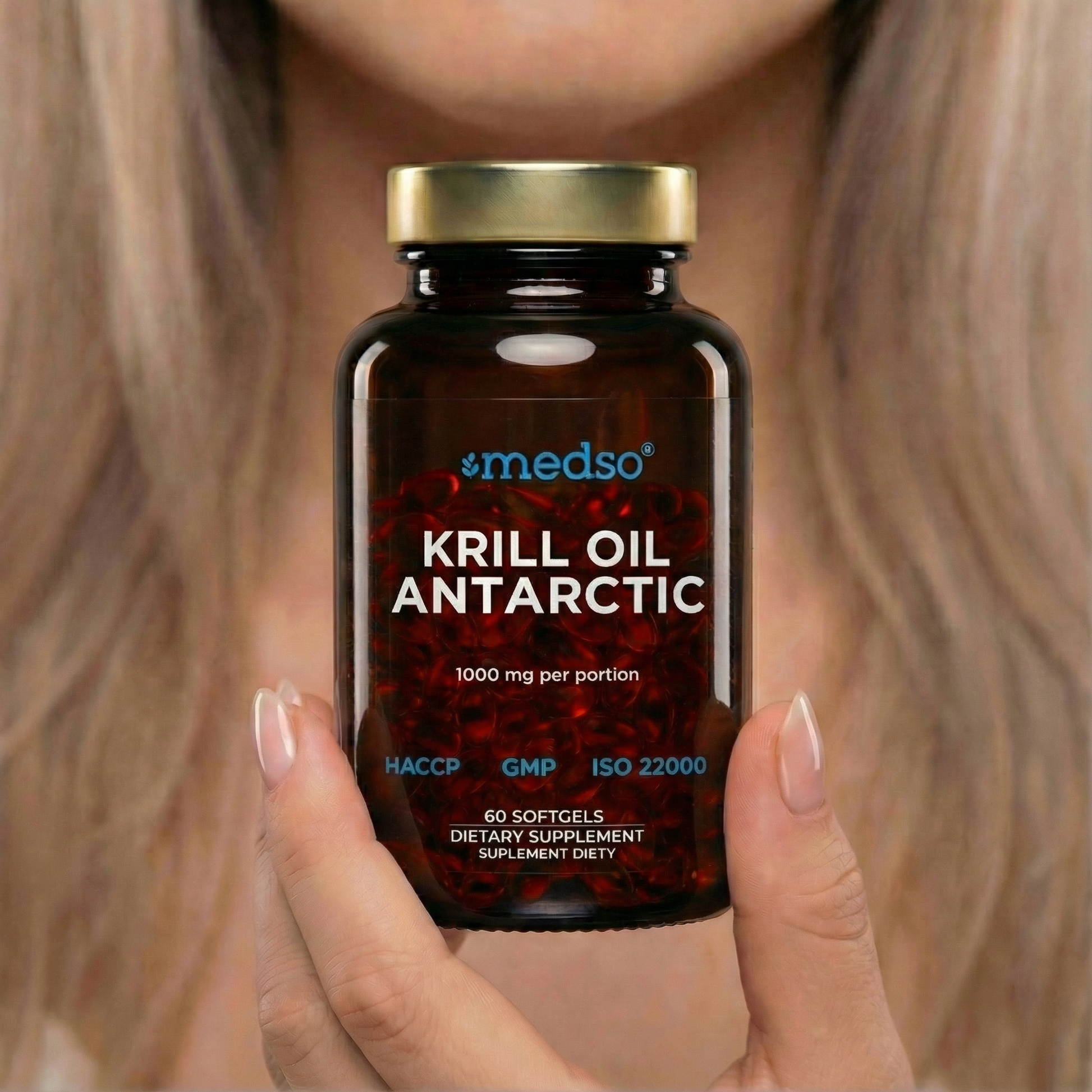 Krill Oil Antarctic Olej z Kryla 60kaps.