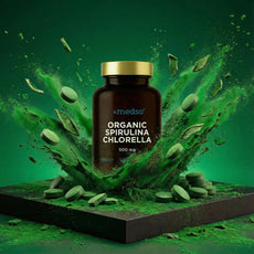 Organic Spirulina Chlorella 500mg 120tabs.